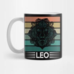 Zodiac Retro Leo Mug